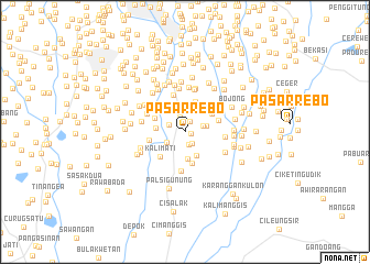 map of Pasarrebo