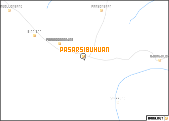 map of Pasarsibuhuan