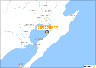 map of Pasaruboy