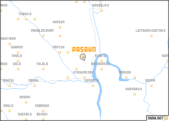 map of Pasawn