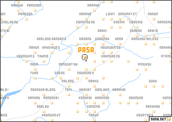 map of Pa-sa