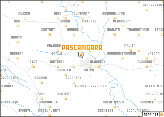 map of Paşcani-Gară