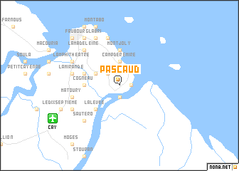 map of Pascaud