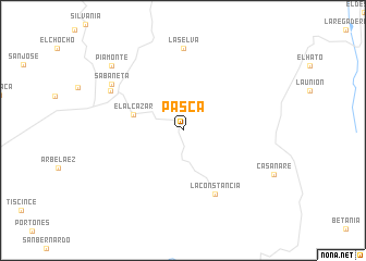 map of Pasca