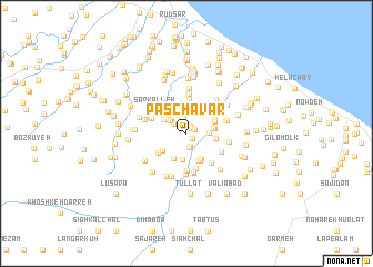 map of Pas Chavar