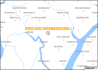map of Paschim Chipābāraikhāli