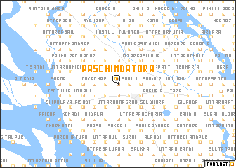 map of Paschim Datora