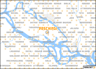 map of Paschimdi