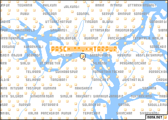 map of Paschim Mukhtarpur