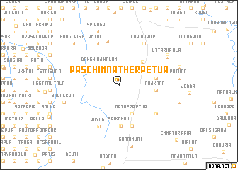 map of Paschim Natherpetua