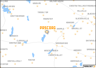 map of Pascoag