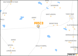 map of Pasco