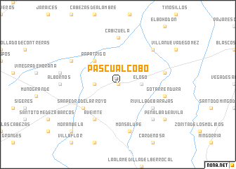 map of Pascualcobo