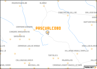 map of Pascualcobo