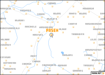 map of Paseh