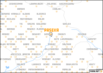 map of Paseka