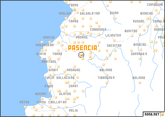 map of Pasencia