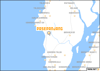 map of Pase Panjang