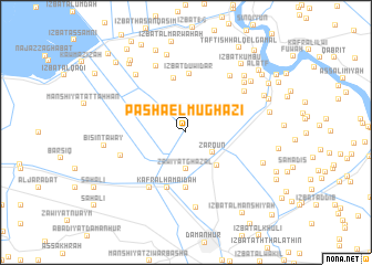 map of Pasha el-Mughâzi