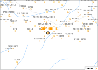 map of Pāshālū