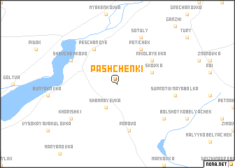 map of Pashchenki