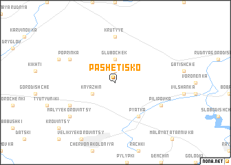 map of Pashetisko