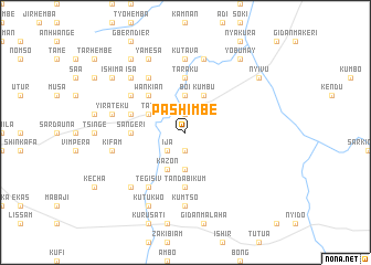 map of Pashimbe