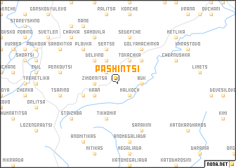 map of Pashintsi