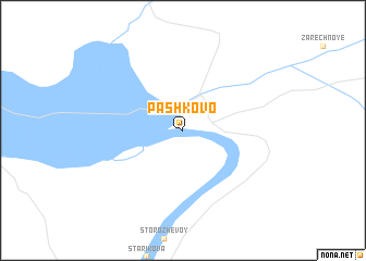 map of Pashkovo