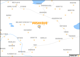 map of Pashkovo