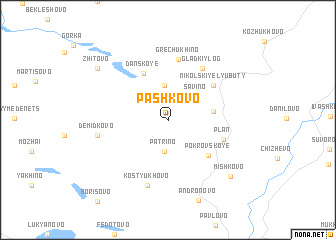 map of Pashkovo