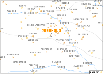 map of Pashkovo