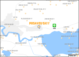 map of Pashkovskiy