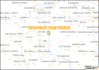 map of Pashmak-e Ţowq Tamesh