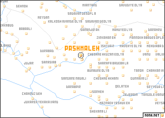 map of Pashmaleh