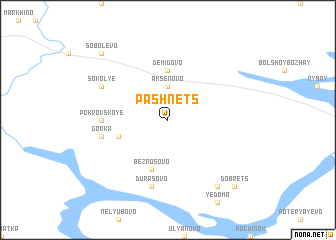 map of Pashnets