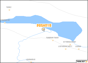 map of Pashnya