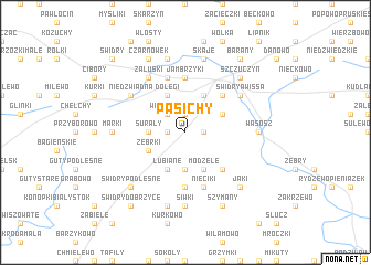 map of Pasichy