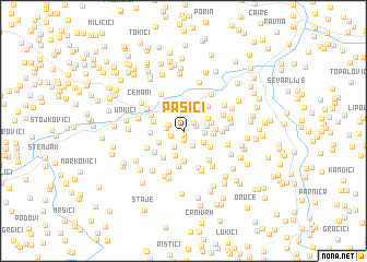 map of Pašići