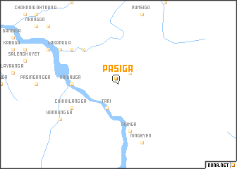 map of Pasi Ga