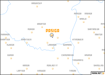 map of Pasi Ga