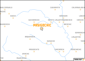 map of Pasigochic