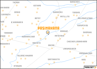 map of Pasimahana