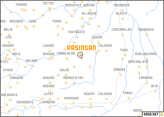 map of Pasingan