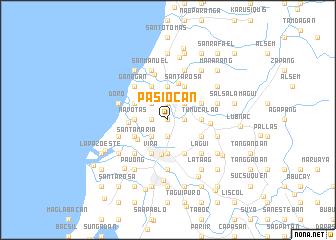 map of Pasiocan