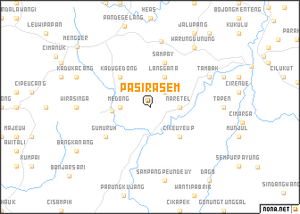 map of Pasirasem