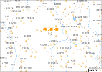 map of Pasirawi