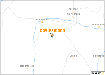 map of Pasirbidang