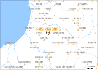 map of Pasirgadung