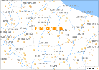 map of Pasirkamuning